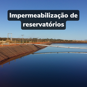 Impermeabilizacao de reservatorios